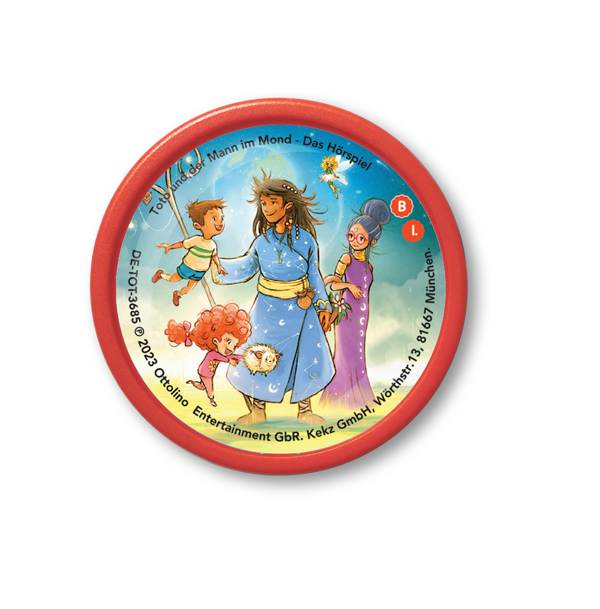 Toto & der Mann im Mond Bundle- rot