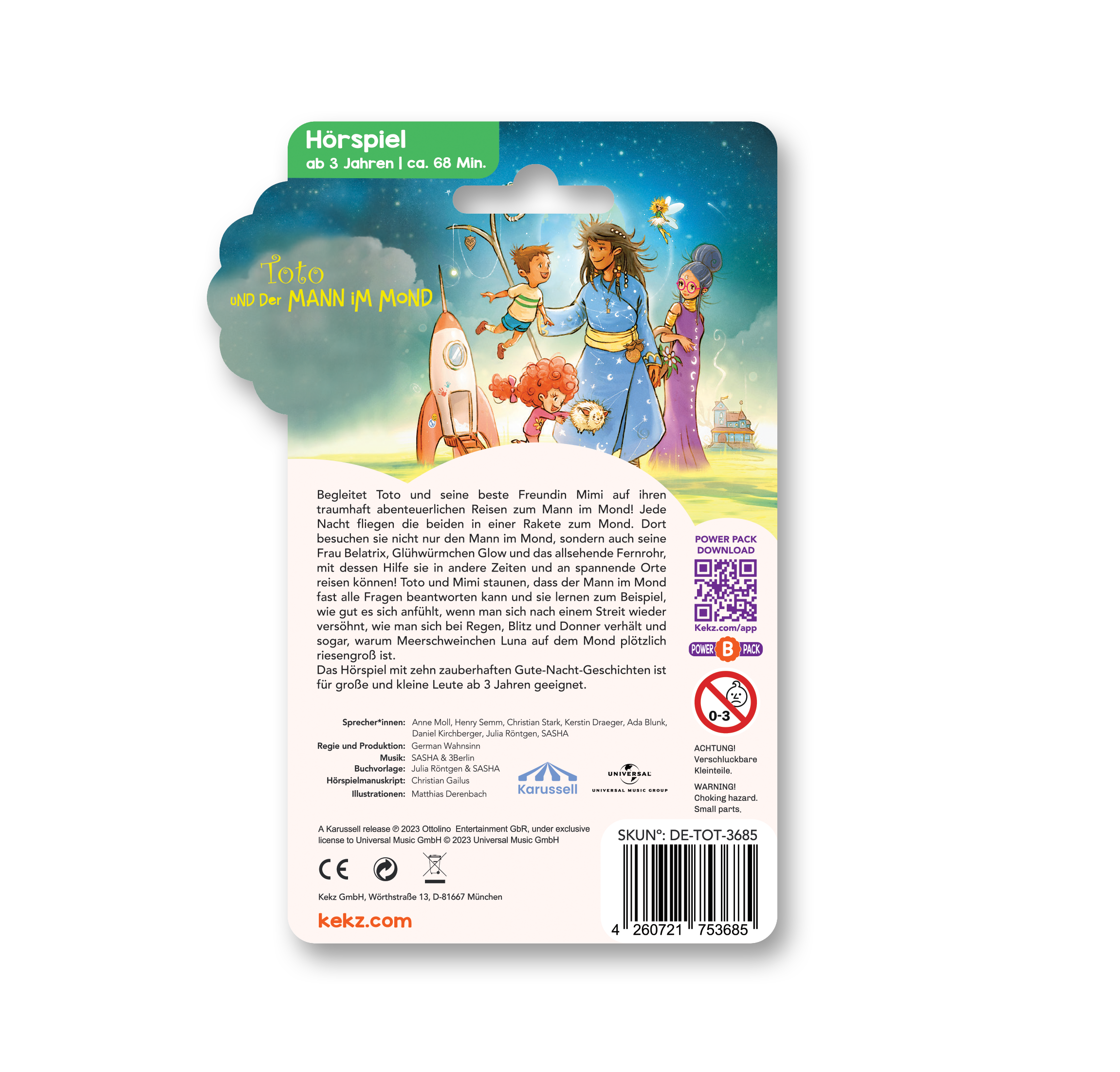 Toto & der Mann im Mond Bundle- rot