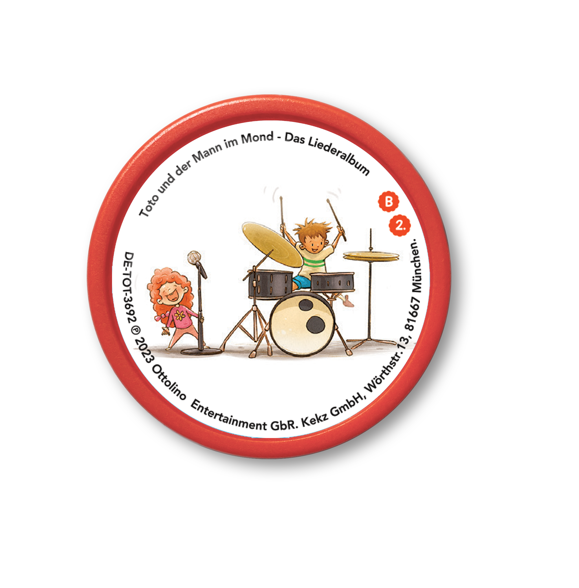 Toto & der Mann im Mond Bundle- rot