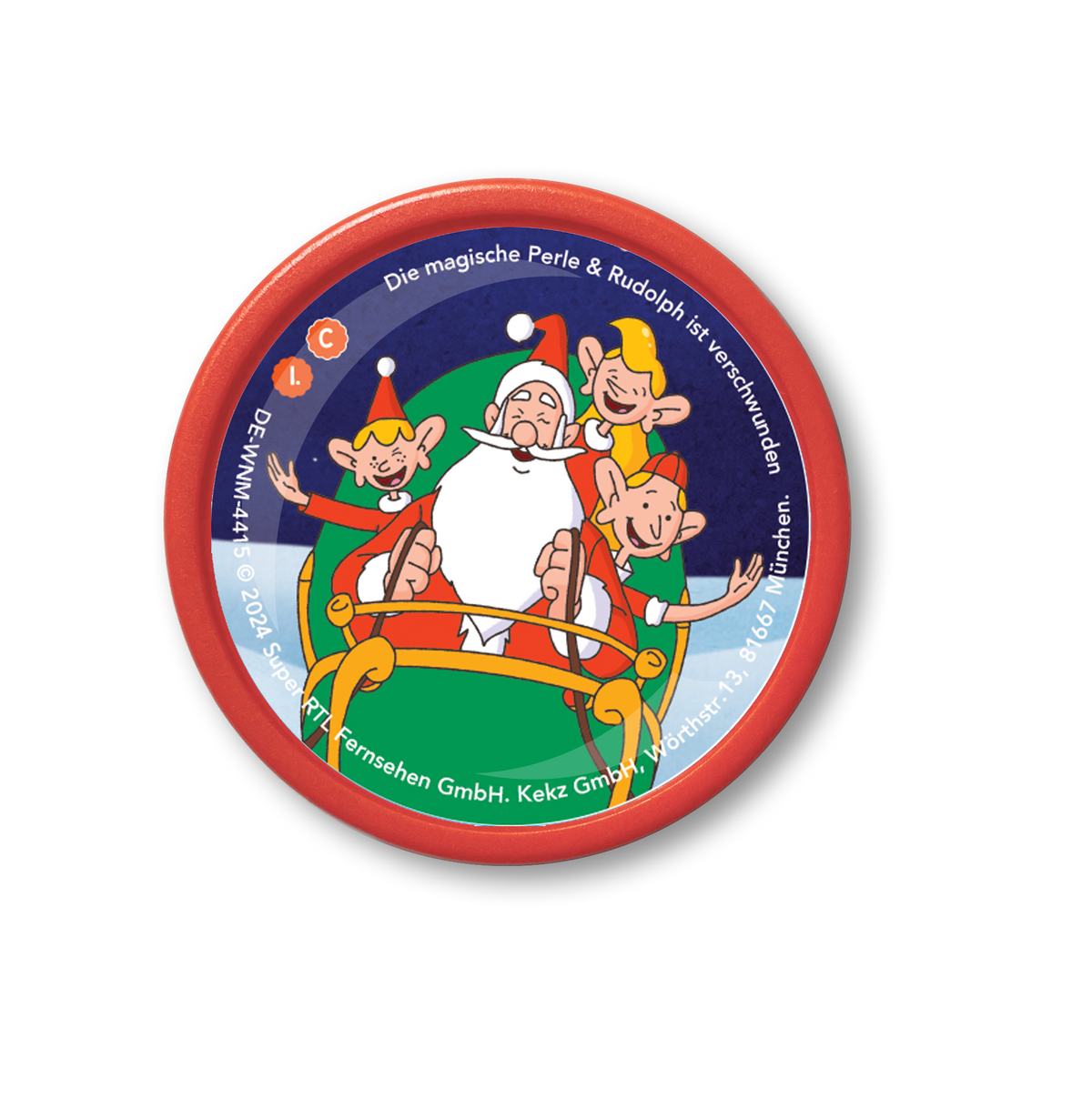 Limitiertes Kekzhörer Geschenkset in rosa inkl. Weihnachtsmann & Co.KG