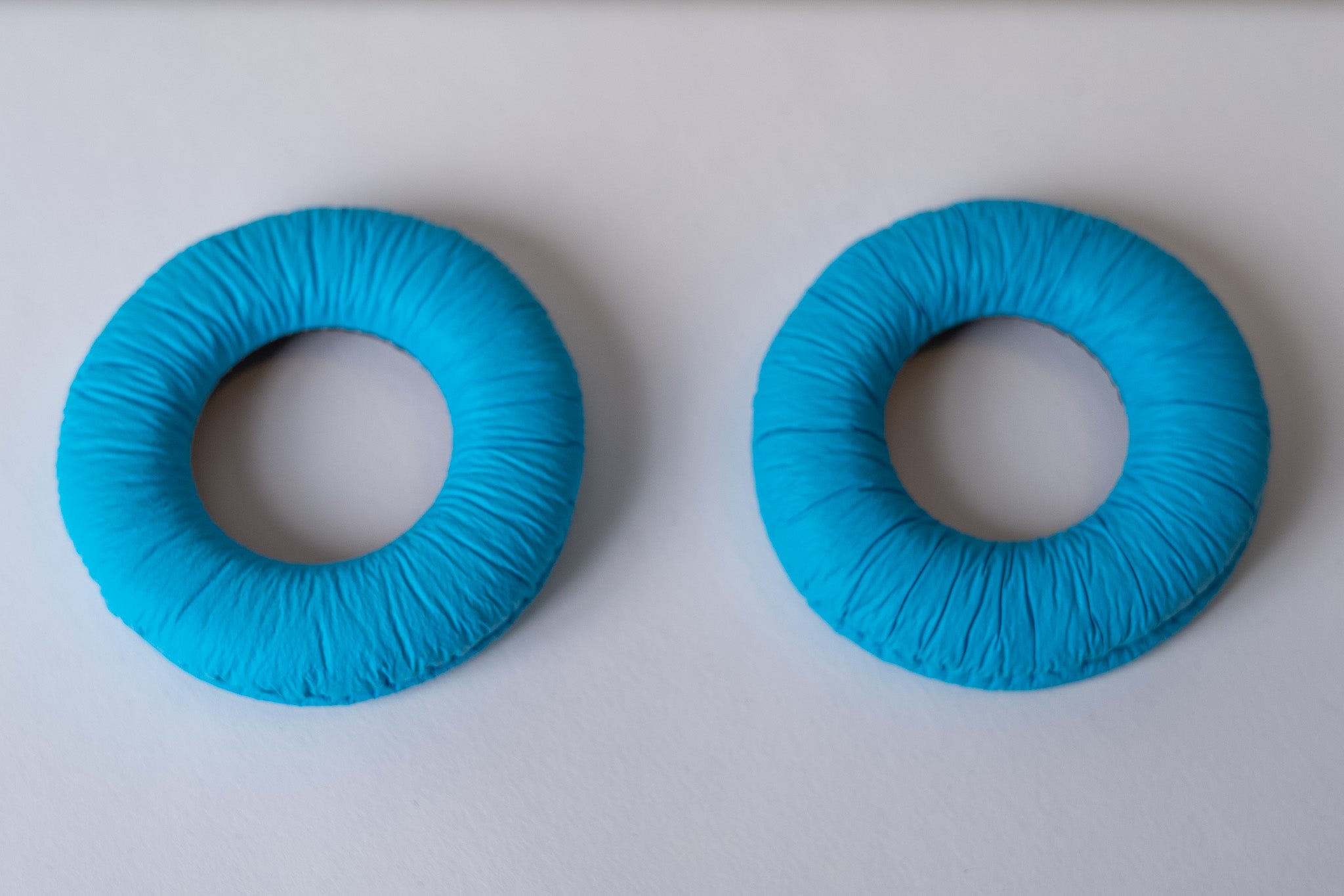 Kekzhörer Ohrpolster Blau (Paar)