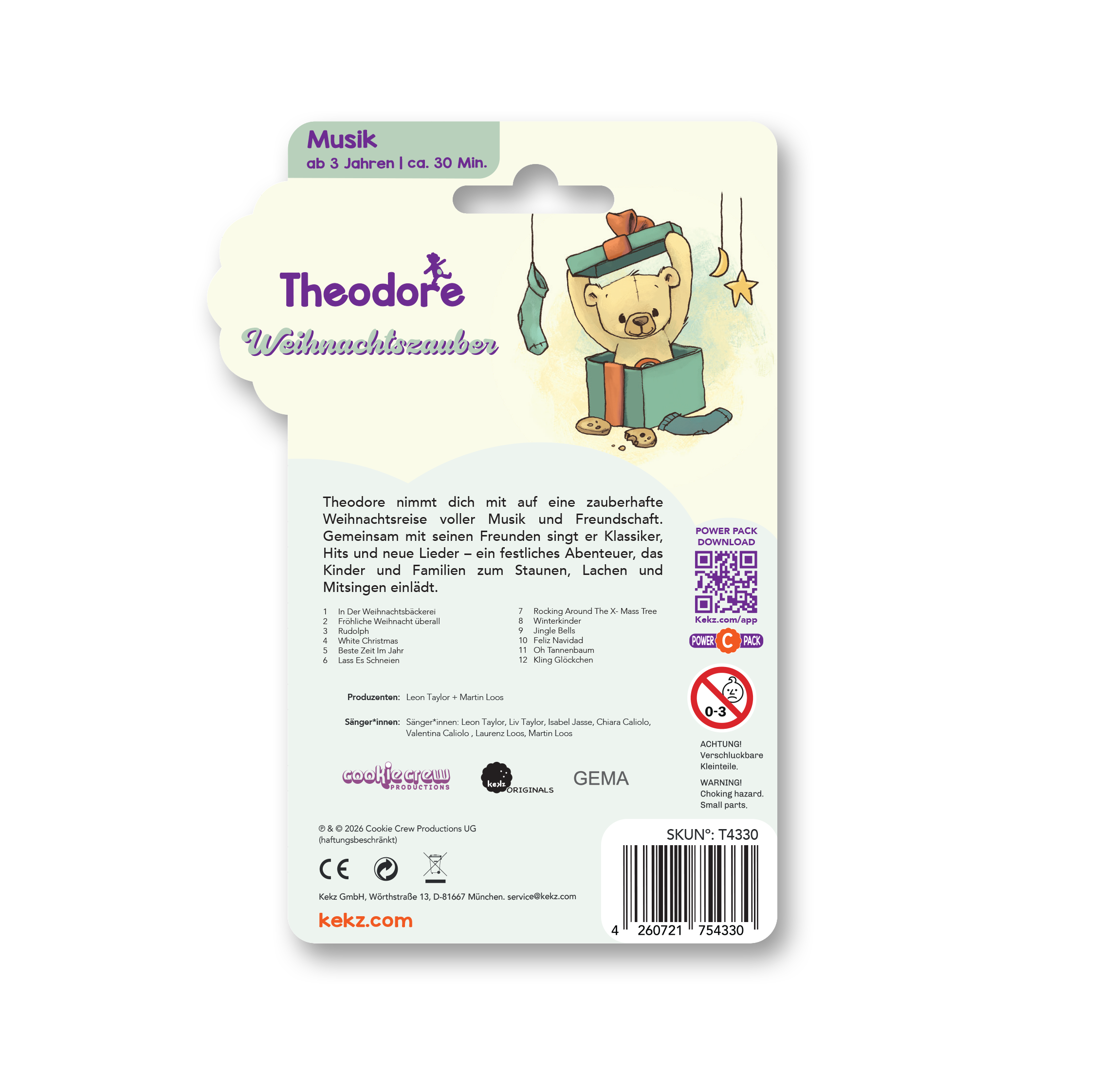 Exklusives Kisu Bundle (Theodore + Exklusiver Weihnachtszauber Audiochip)