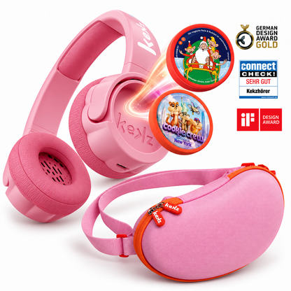 Limitiertes Kekzhörer Geschenkset in rosa inkl. Weihnachtsmann & Co.KG