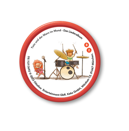 Toto & der Mann im Mond Bundle- rot
