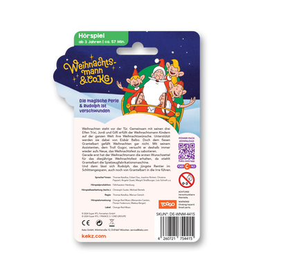 Limitiertes Kekzhörer Geschenkset in rosa inkl. Weihnachtsmann & Co.KG